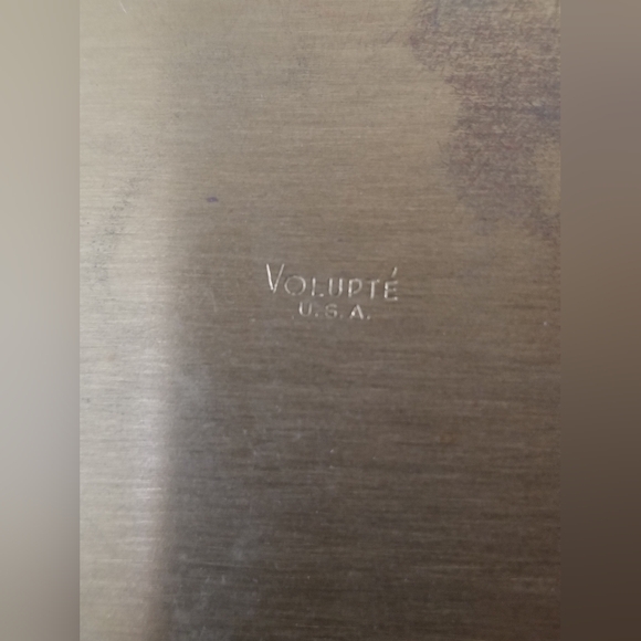 Vintage Volupte USA Compact Goldtone Makeup Lipstick  Powder Holder - Picture 13 of 13